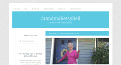 Desktop Screenshot of grandmabetsybell.com